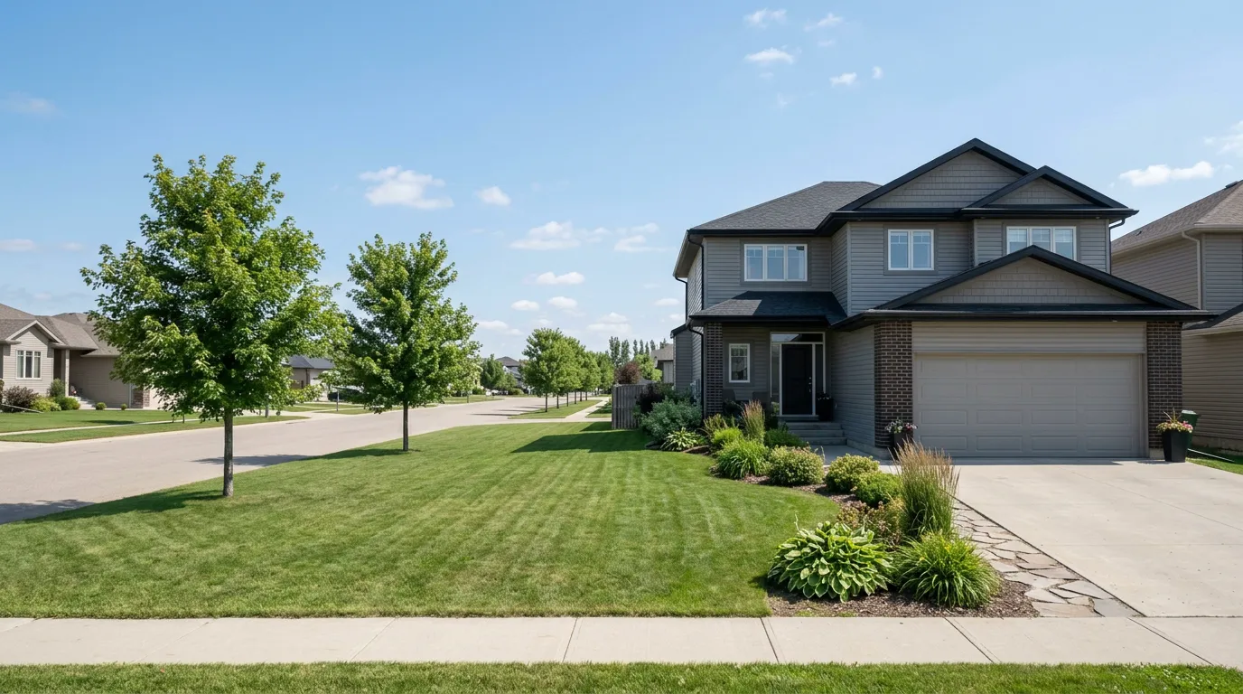 Residential home in the Morden, Manitoba area